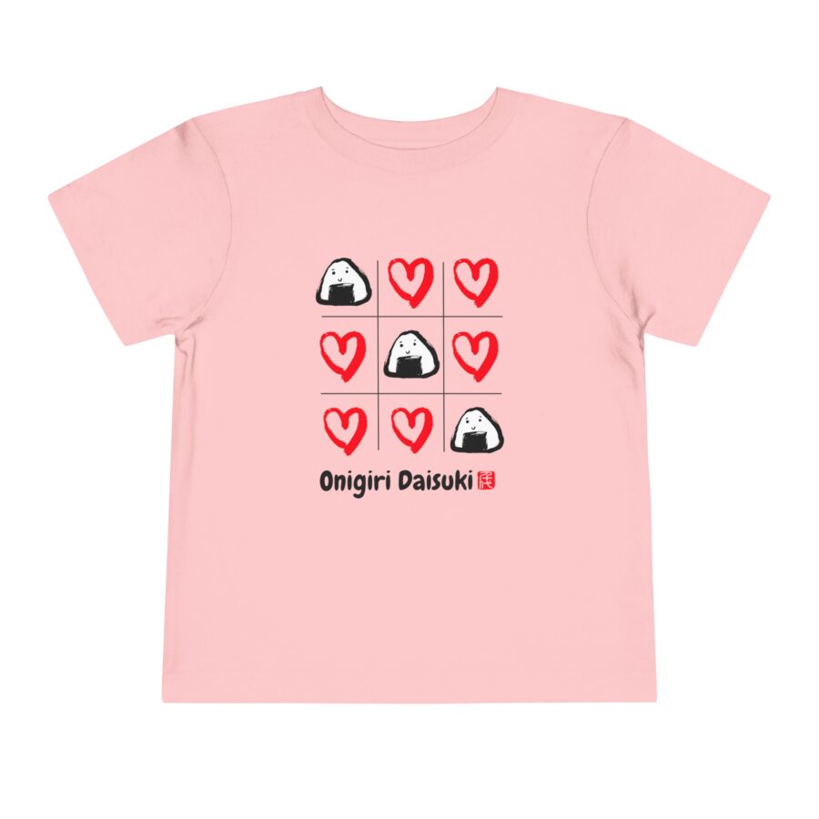 Cutie Onigiri Love- Toddler Short Sleeve Shirt - Image 5