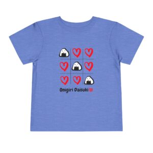 Cutie Onigiri Love- Toddler Short Sleeve Shirt