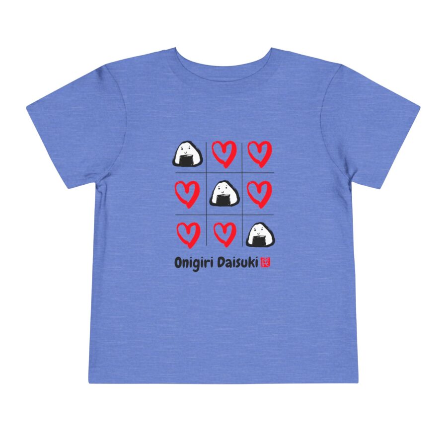 Cutie Onigiri Love- Toddler Short Sleeve Shirt